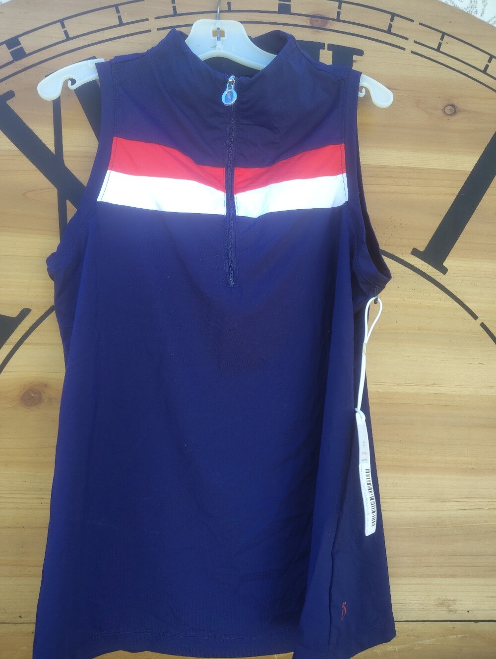 KINONA "On Target" Women's Sleeveless Golf Polo. Small